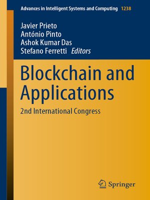 cover image of Blockchain and Applications